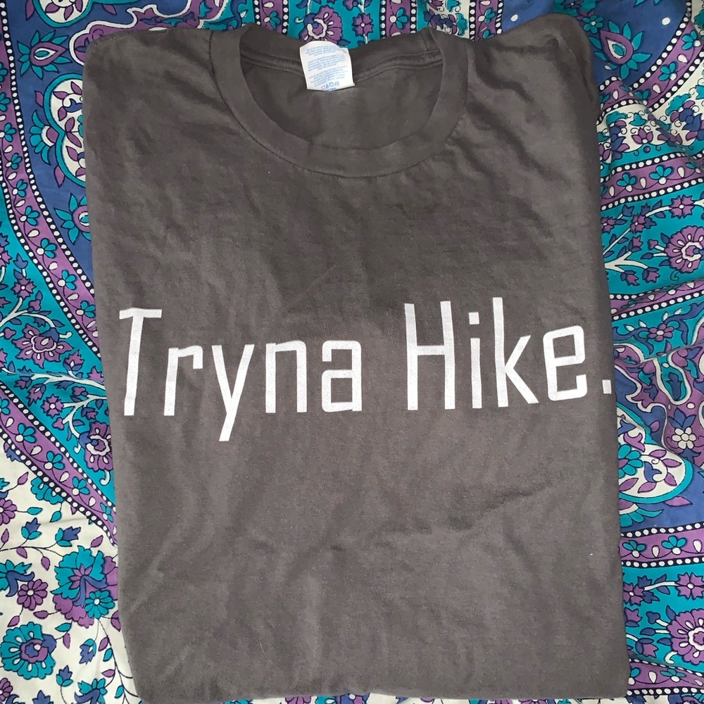 Tryna Hike tee